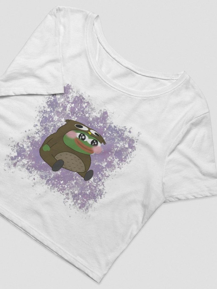 Peepo Sittin' (Crop, White) product image (2)