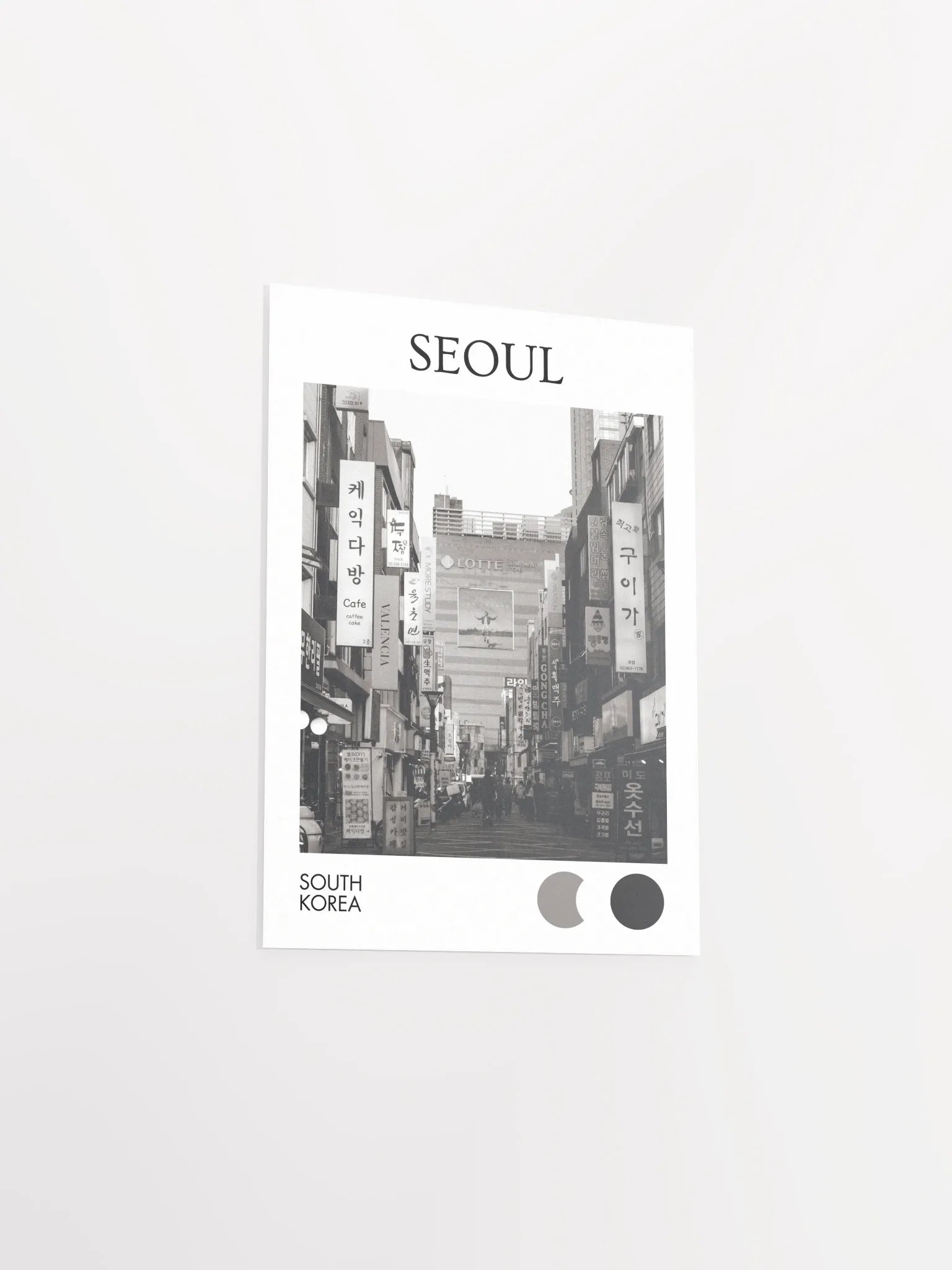 Streets of Seoul I - Black & White product image (3)