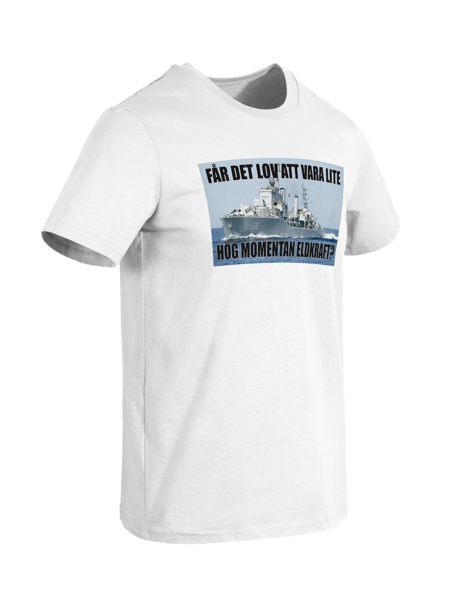 Får det lov att vara lite hög momentan eldkraft? -Halland (Organic unisex T-shirt) product image (9)