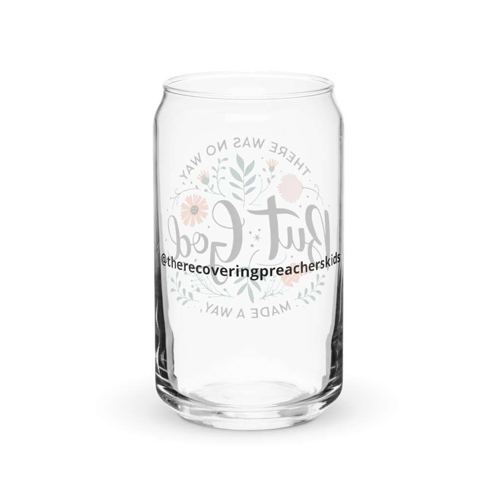 But God Can Glass Tumbler product image (2)