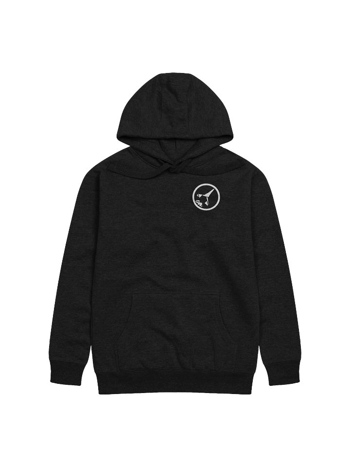 PilotPhotog Black Hoodie – Channel Logo Edition product image (1)