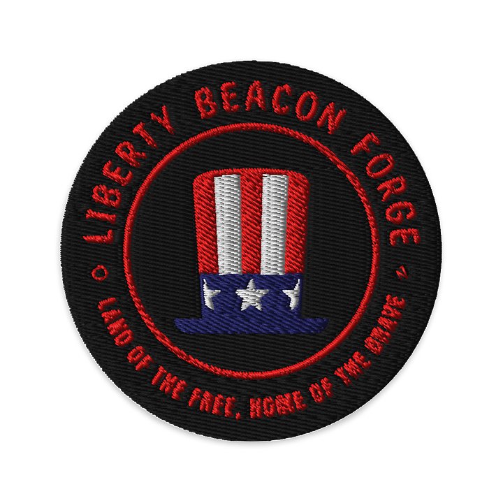 Liberty Beacon Forge Embroidered Patch product image (1)