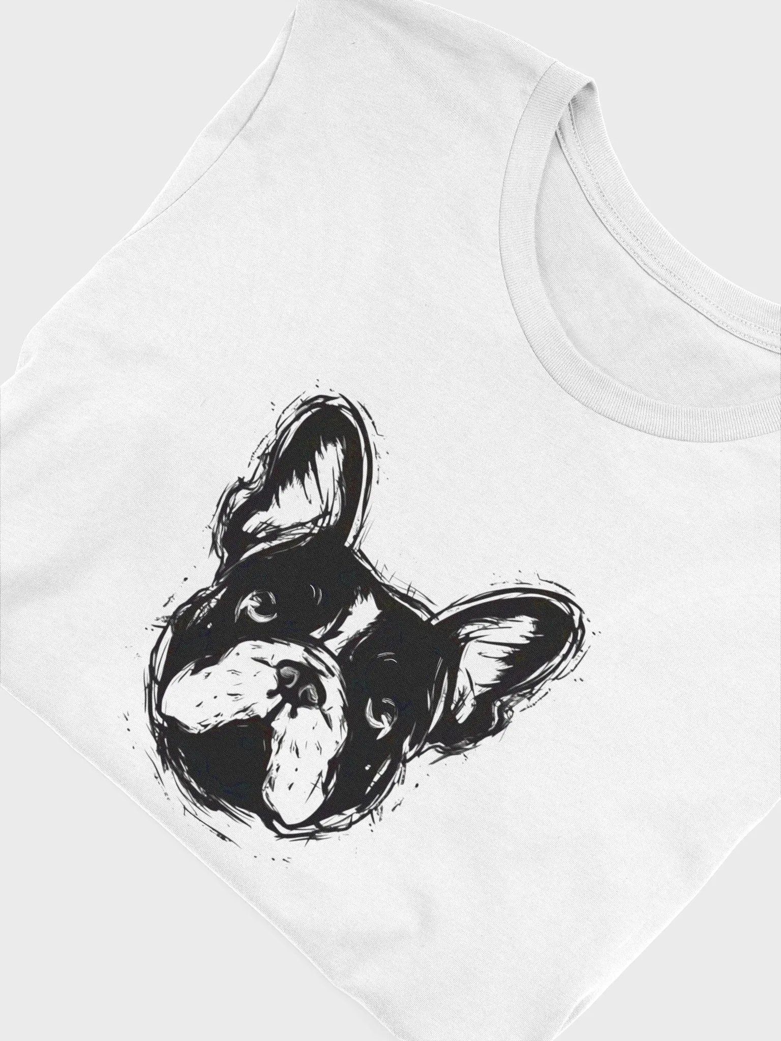 French Bulldog drawing in black product image (5)