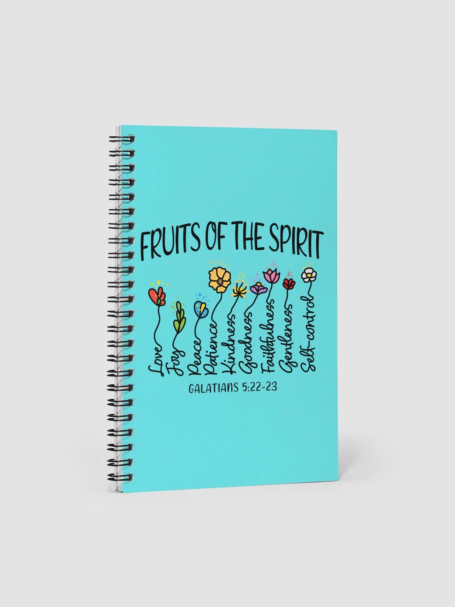 Fruits of the Spirit Spiral Notebook product image (2)