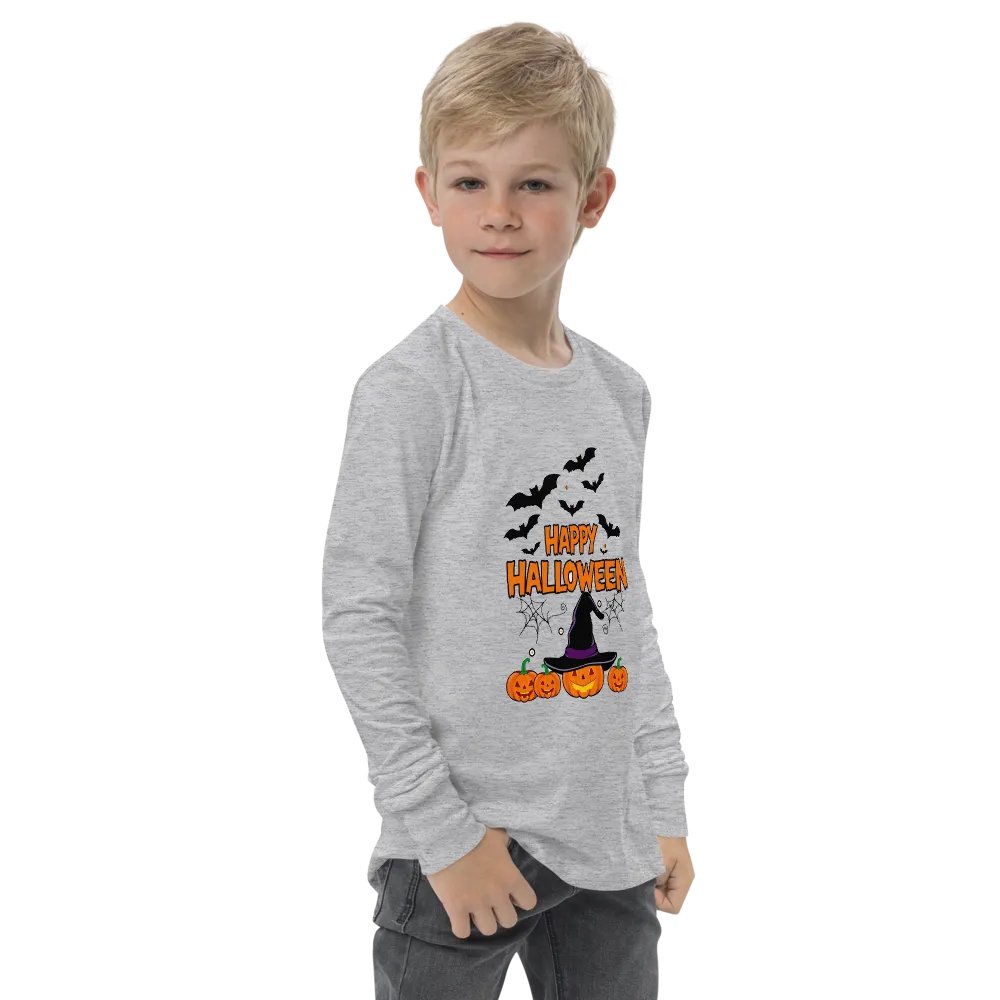 Happy Halloween Youth L/S Tee product image (4)