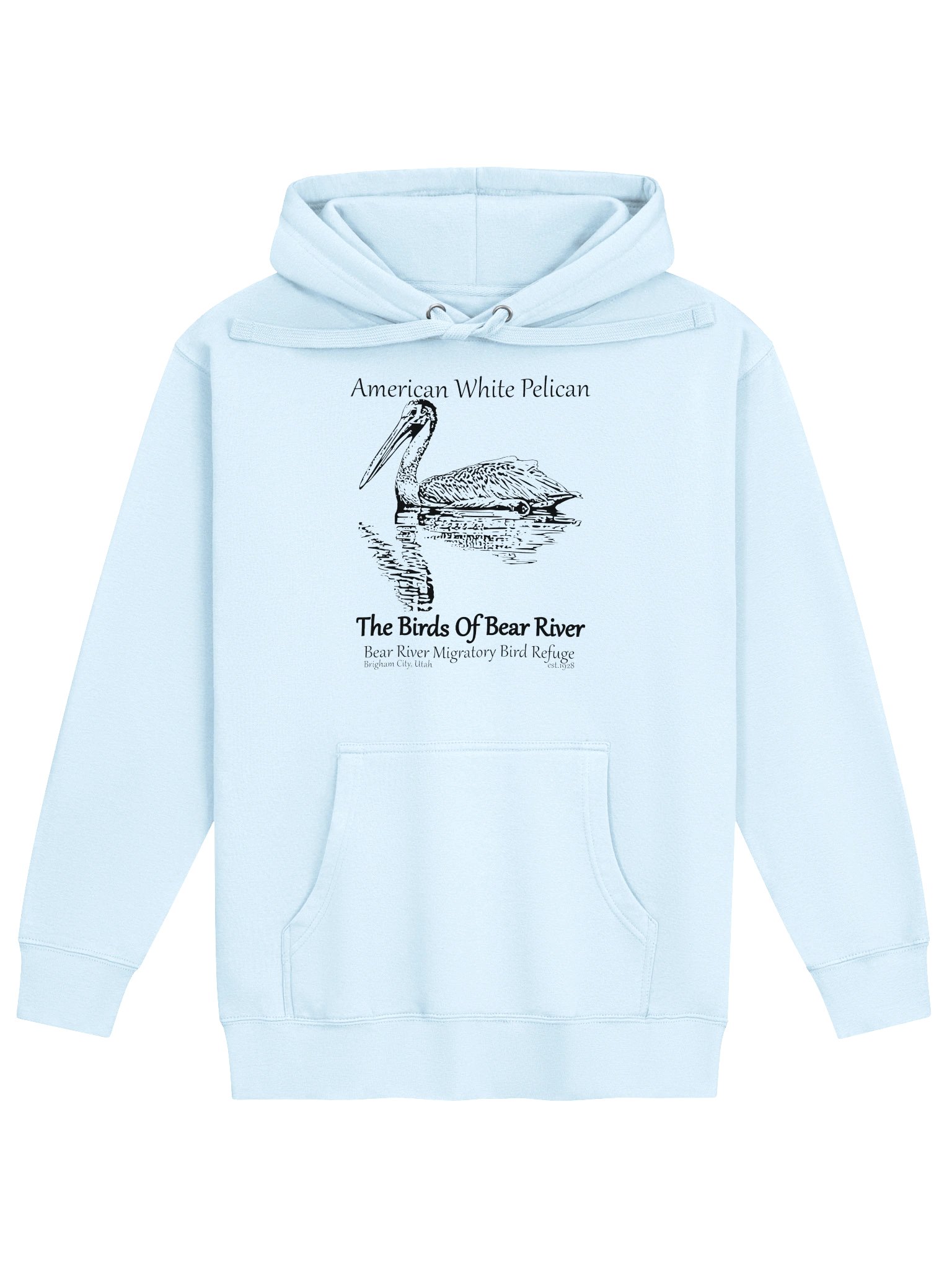 Birds of Bear River American White Pelican Unisex Premium Hoodie product image (73)