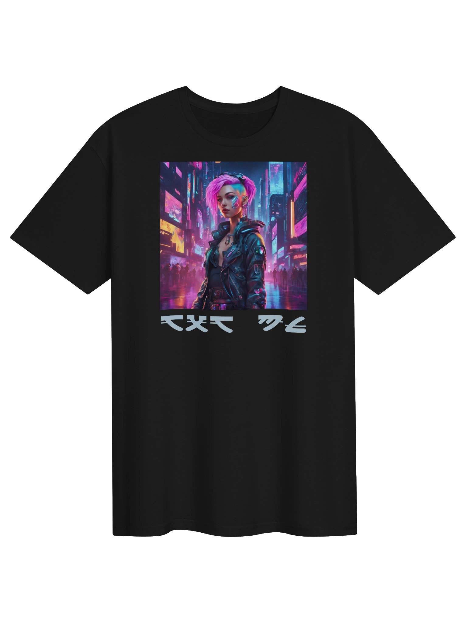 CYBERPUNK GIRL 1 T-Shirt product image (1)