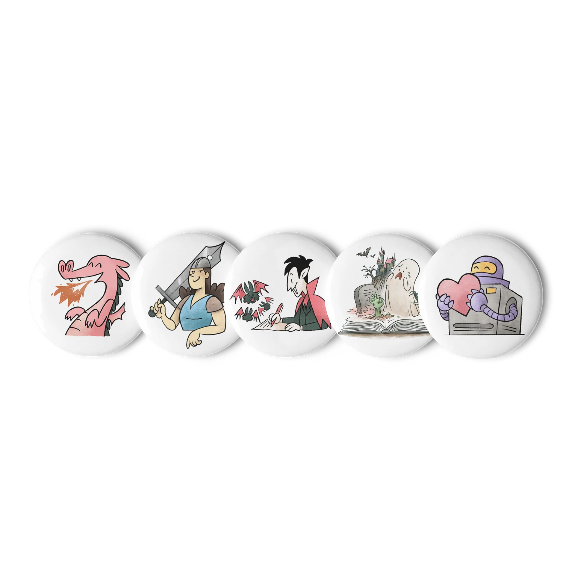 Character badge set product image (1)