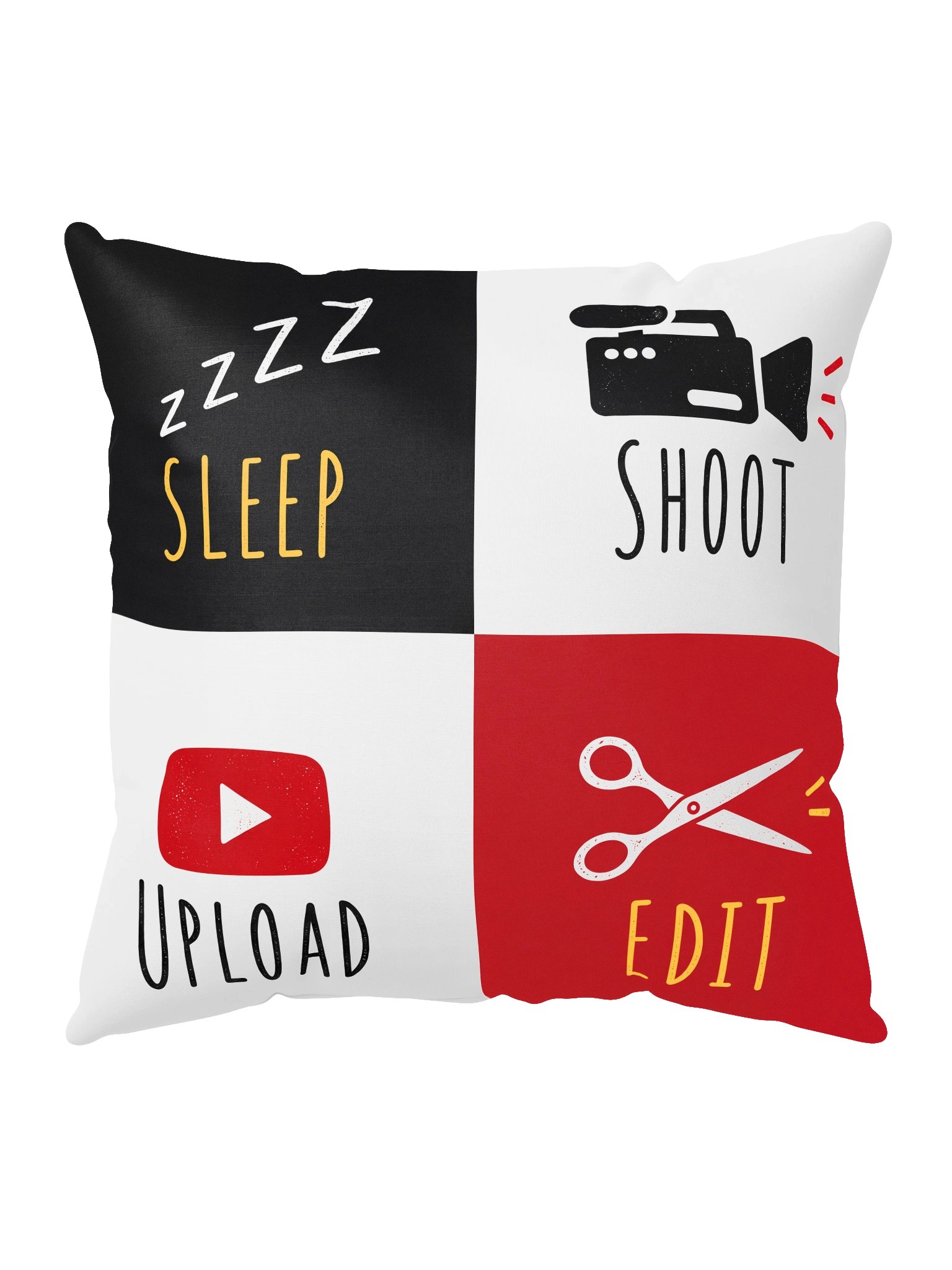 Sleep, Shoot, Upload, Edit Pillow product image (7)