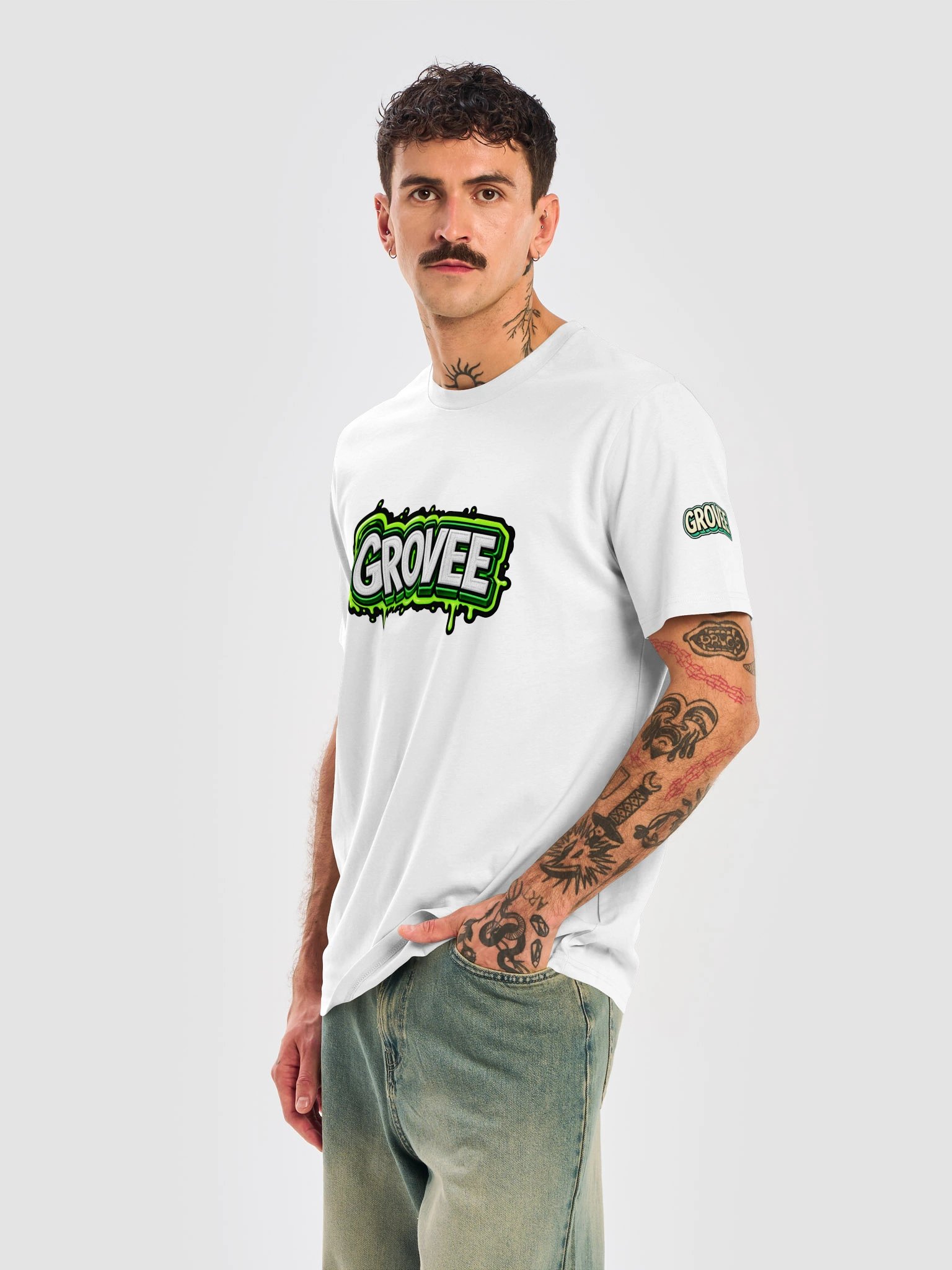 GROVEE Neon Slime Logo Tee product image (7)