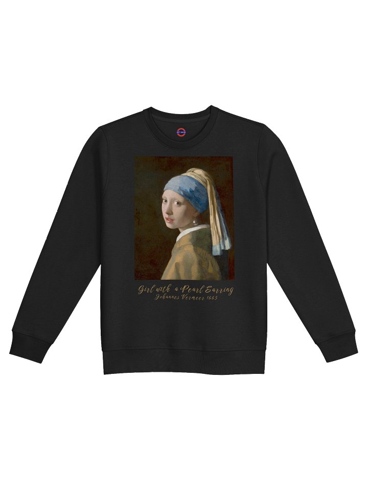 Girl with a Pearl Earring — Vermeer Wearable Art Sweatshirt product image (3)
