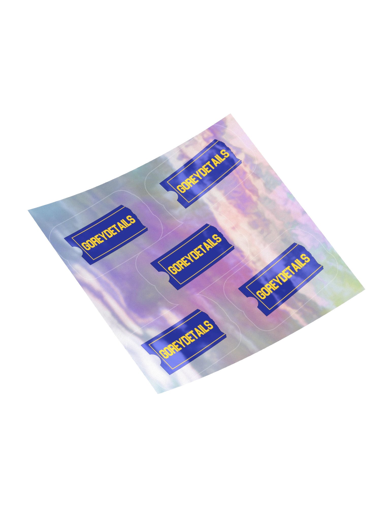 Be Kind, Please Rewind - Kiss-Cut Holographic Sticker Sheet product image (12)