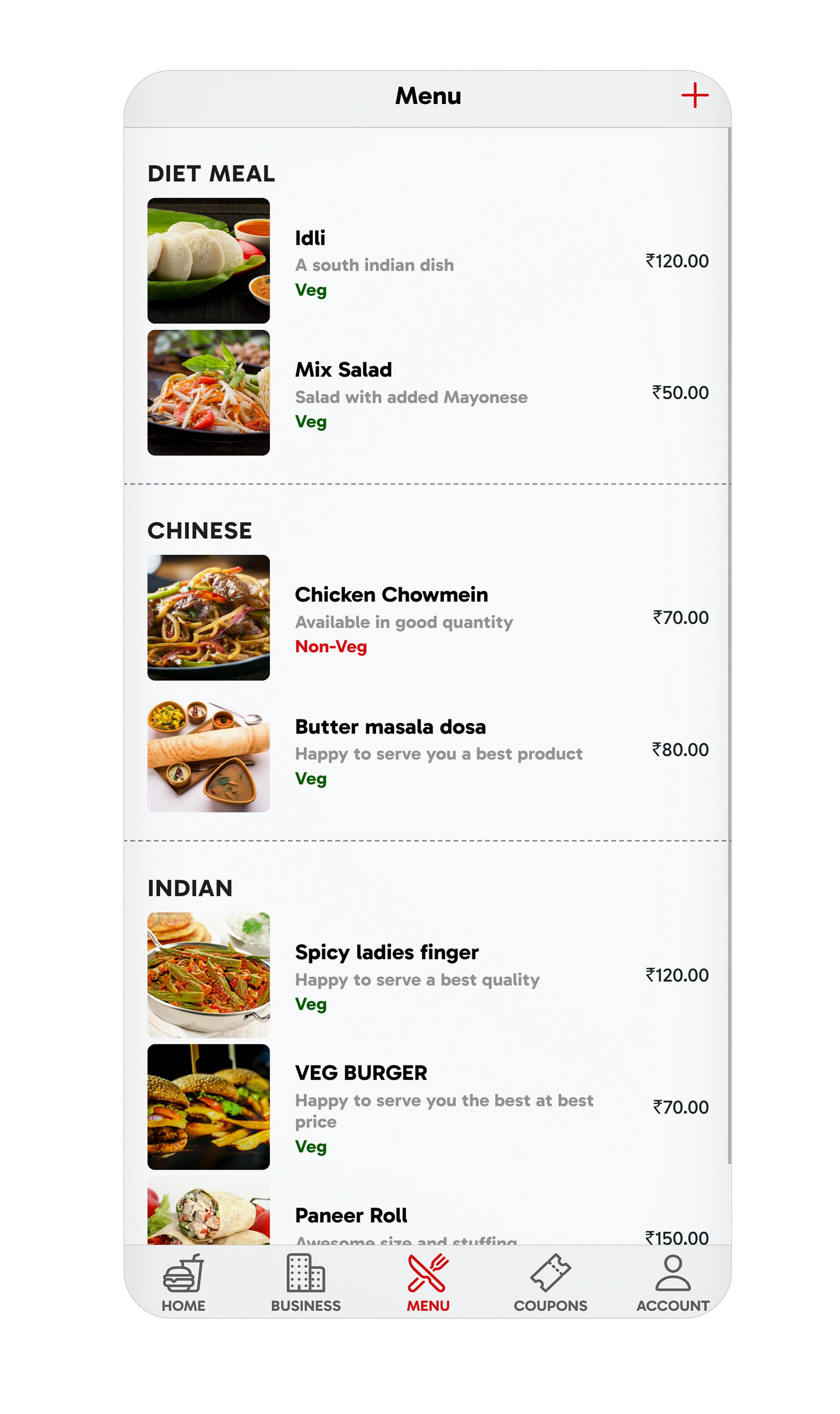 Ionic 8+ Restaurant Food Delivery App UI Template product image (5)