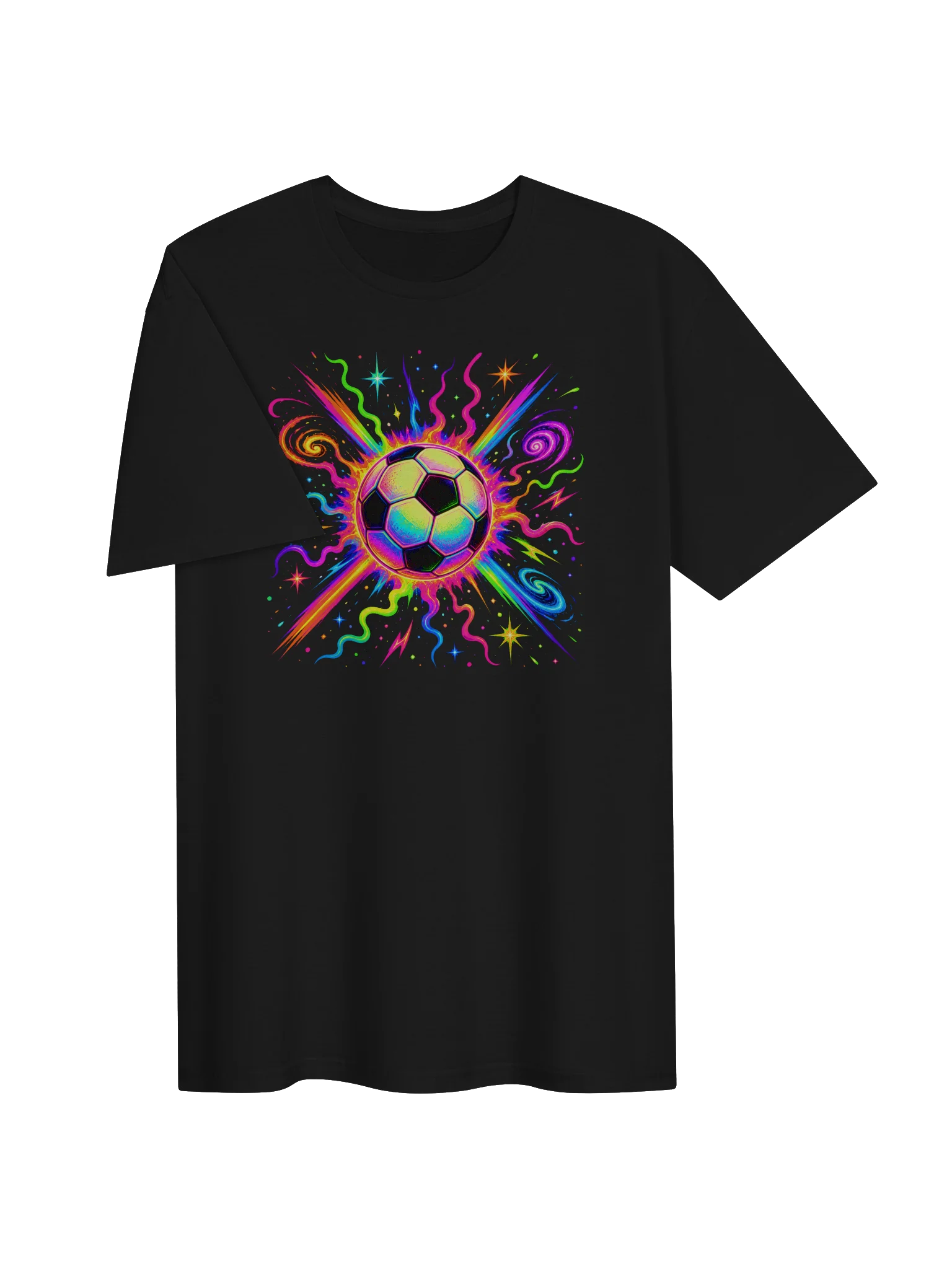 Psychedelic Soccer Burst Tee product image (3)