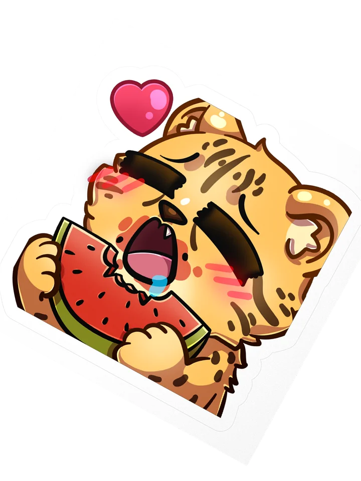 Melon Cheetah Sticker product image (5)