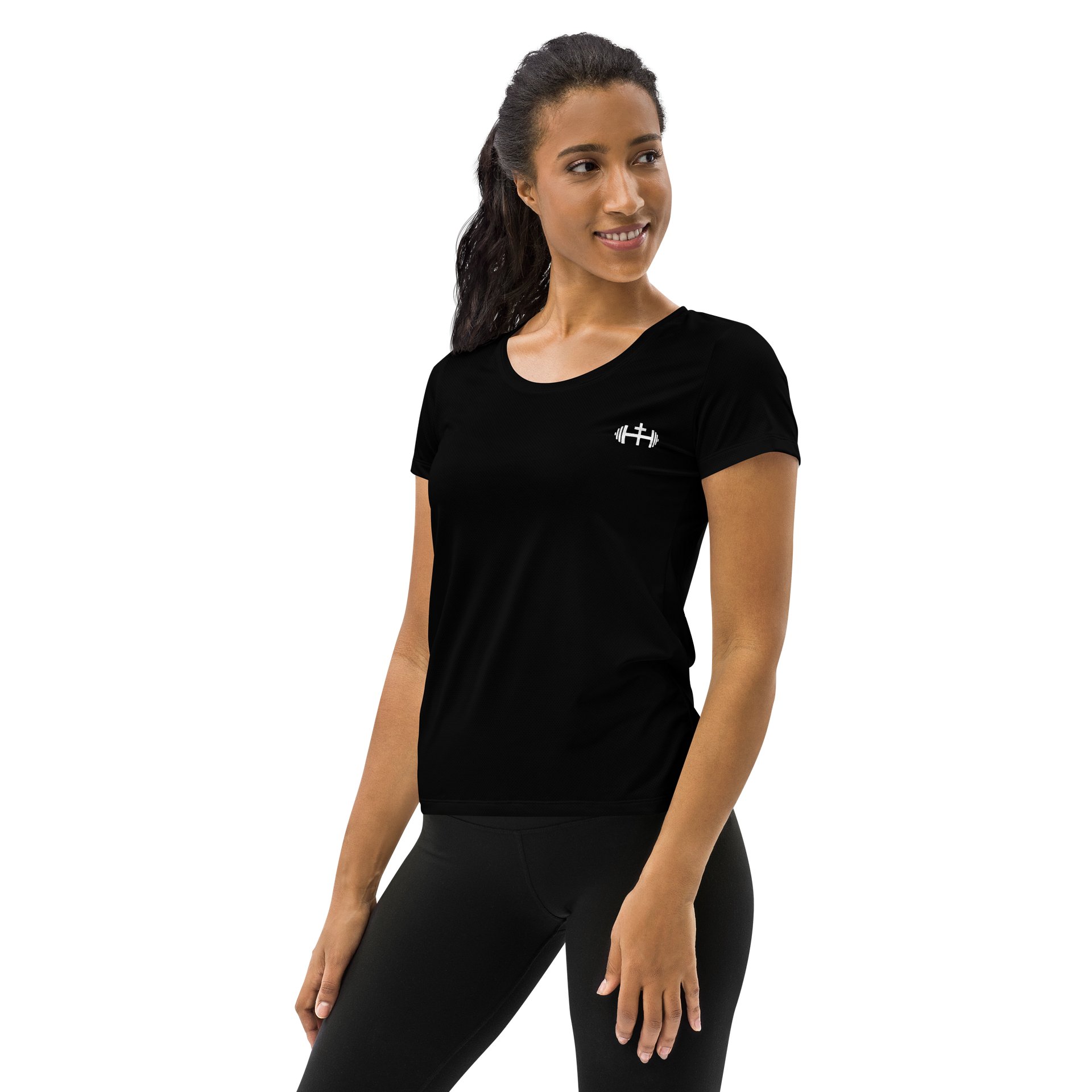 His House Womens Performance T-Shirt - Black product image (3)