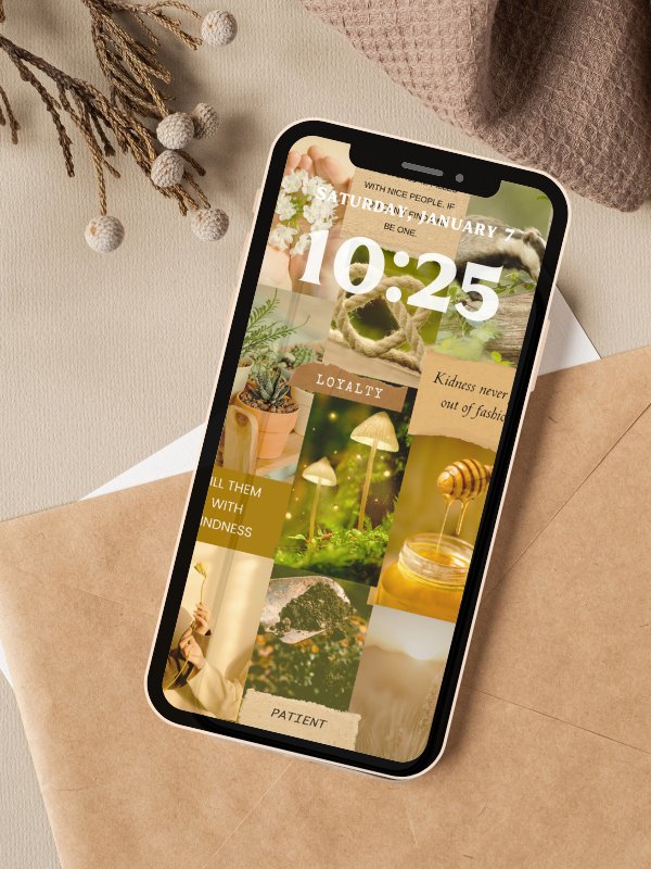 Magical Houses Aesthethic Collage Phone Wallpaper Bundle 4K Quality Bundle for Android and IOS product image (7)