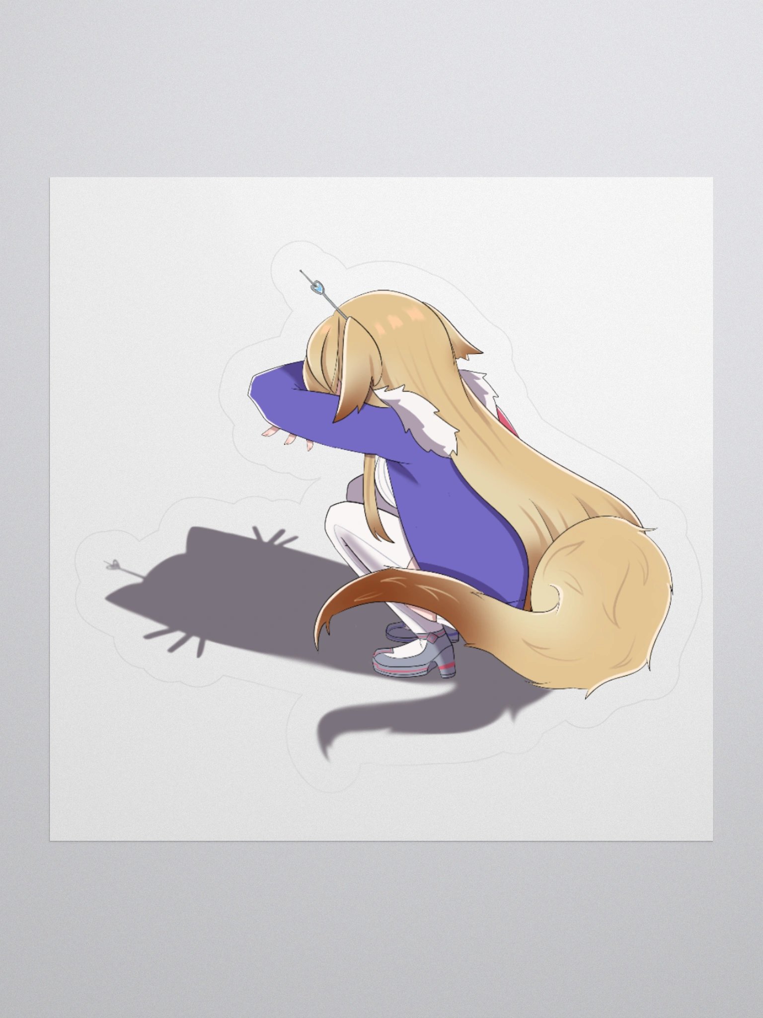 Kitty Shadow Sticker product image (1)