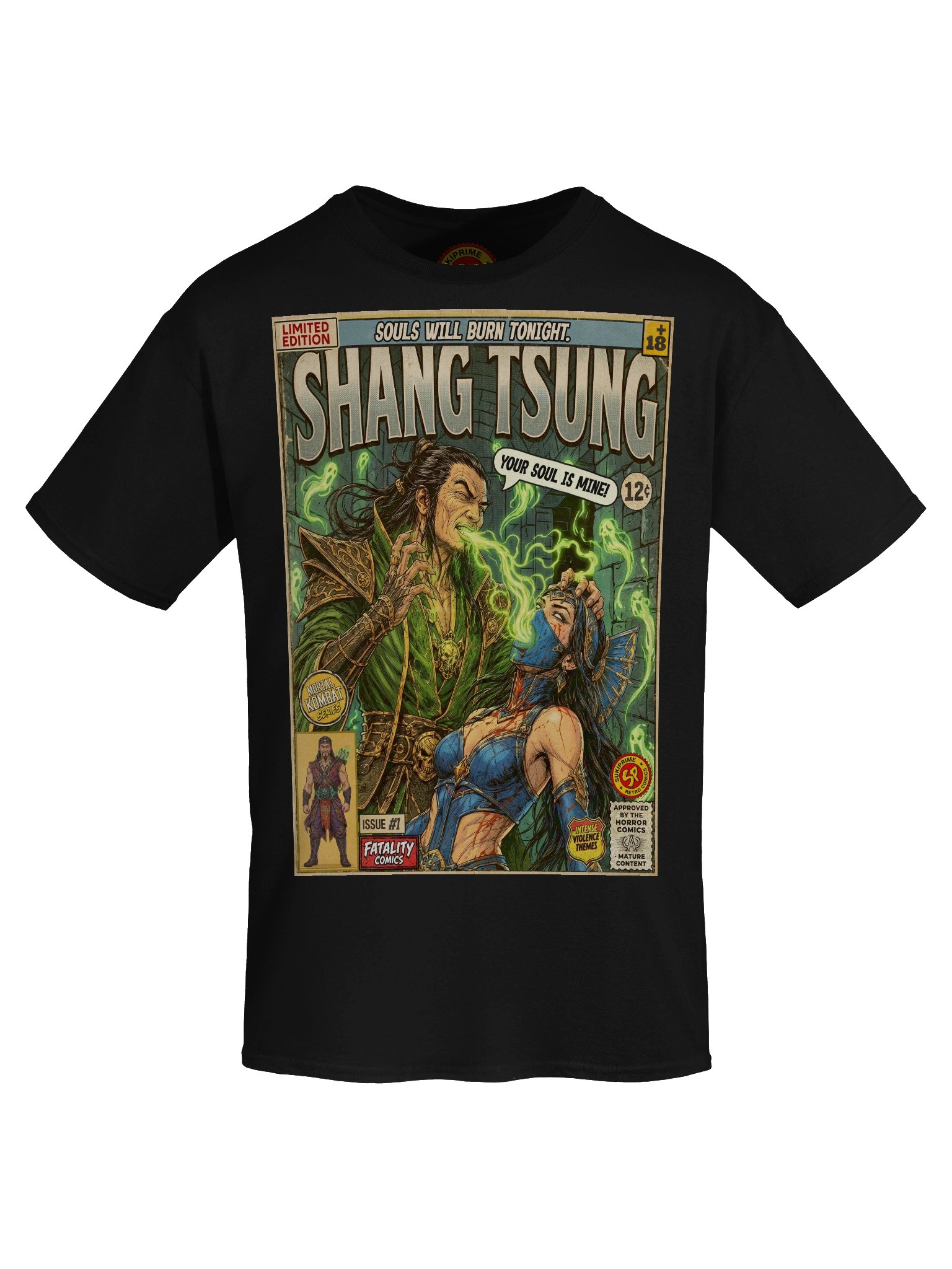 Mortal Kombat Shang Tsung Comic Art T-Shirt product image (5)