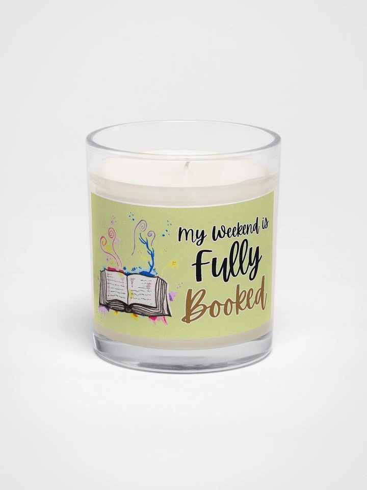 Book Magic Watercolour Candle product image (1)