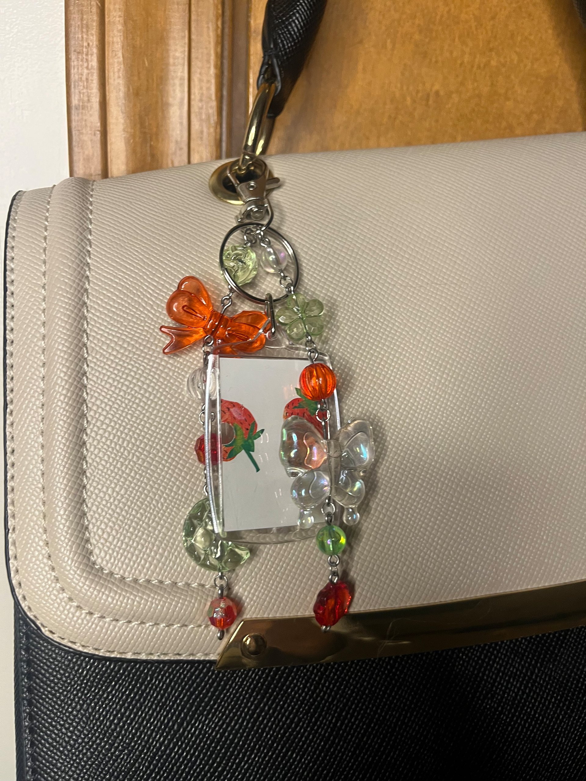 The Caterpillar's Strawberry Bag Charm product image (2)
