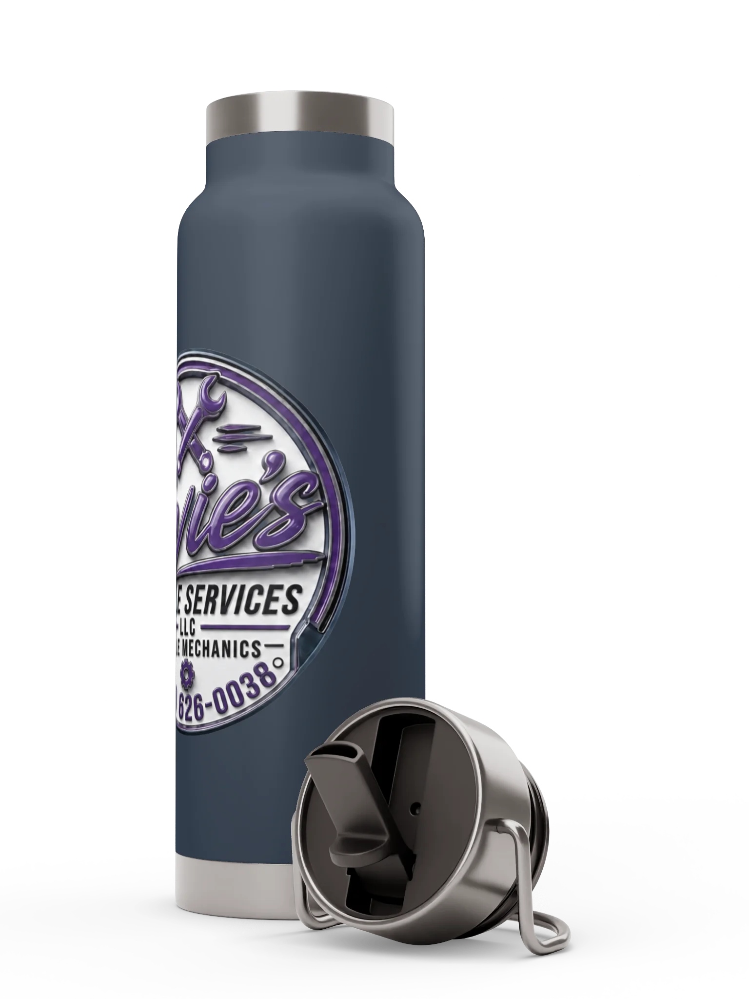 Evies Mobile Mechanics Logo Bottle product image (29)