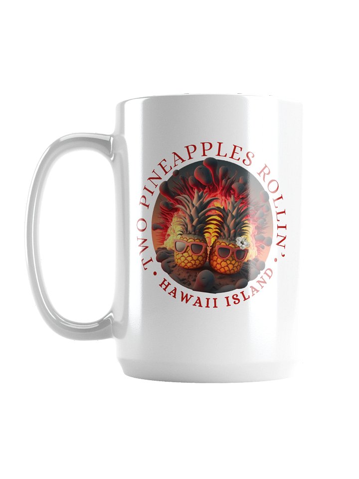 Lava Logo Mug Red Text with 2P Emblem product image (1)