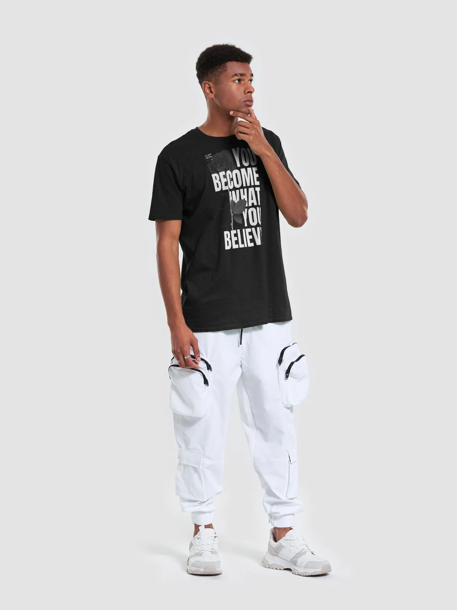 Glamdern Believe & Become Graphic Tee product image (1)