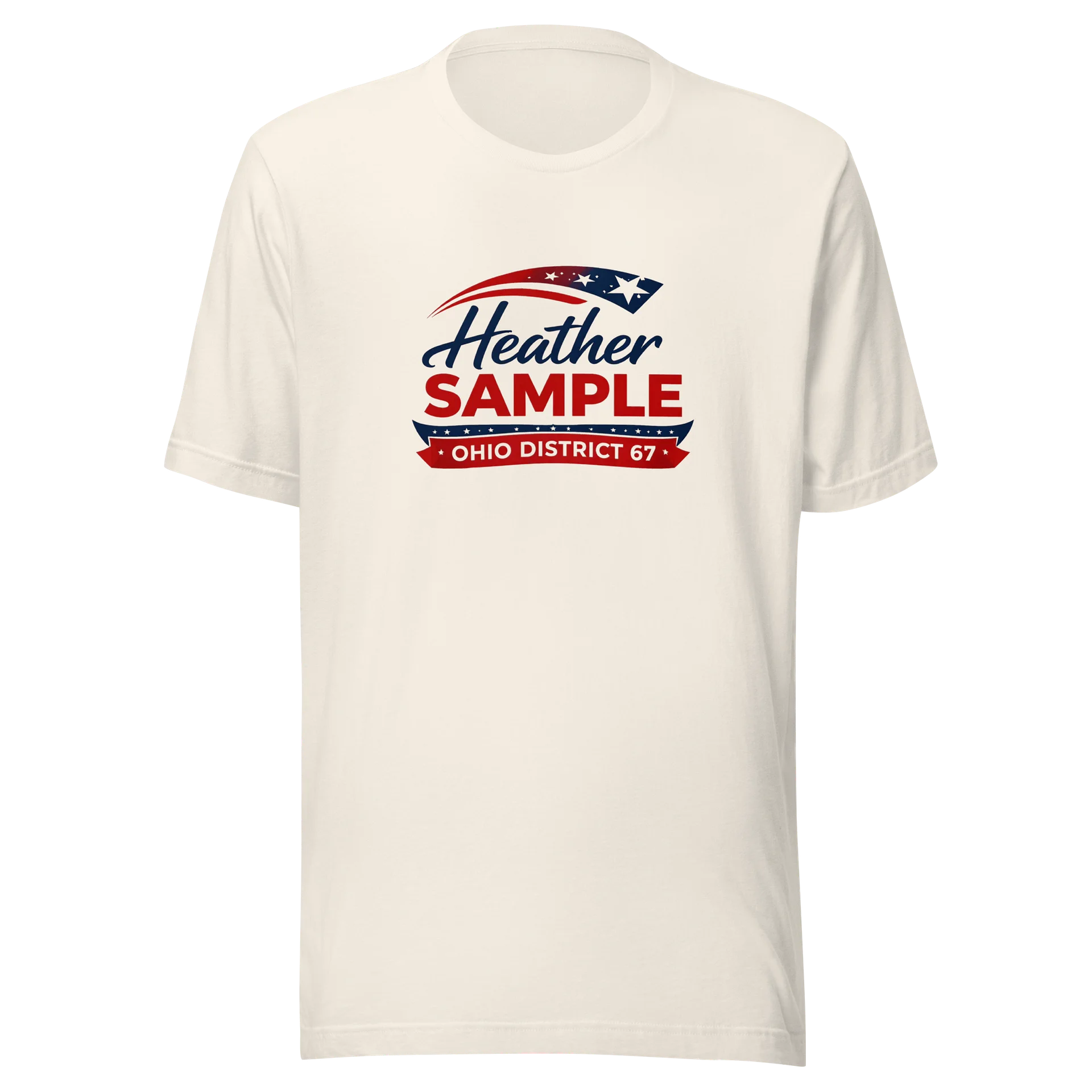 Heather Sample Premium Front and Back Tee product image (1)