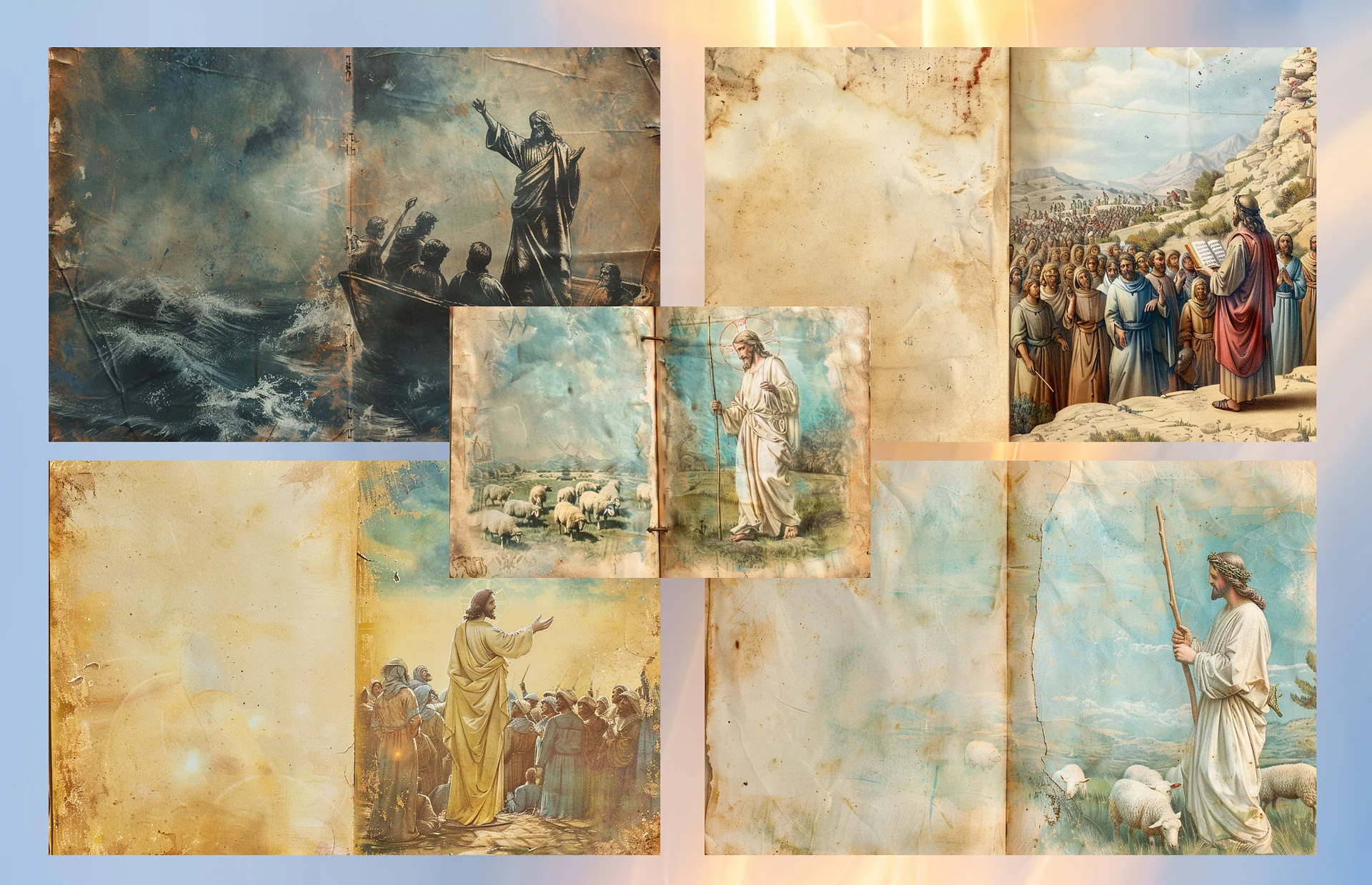 Jesus is the Good Shepherd - Junk Journal Pages product image (2)