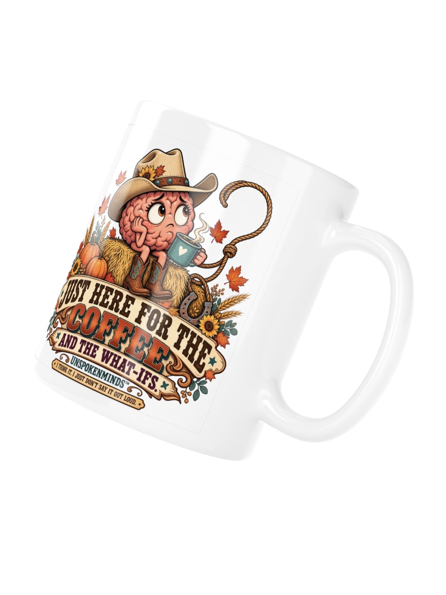 Just Here for Coffee & What-Ifs Mug product image (4)