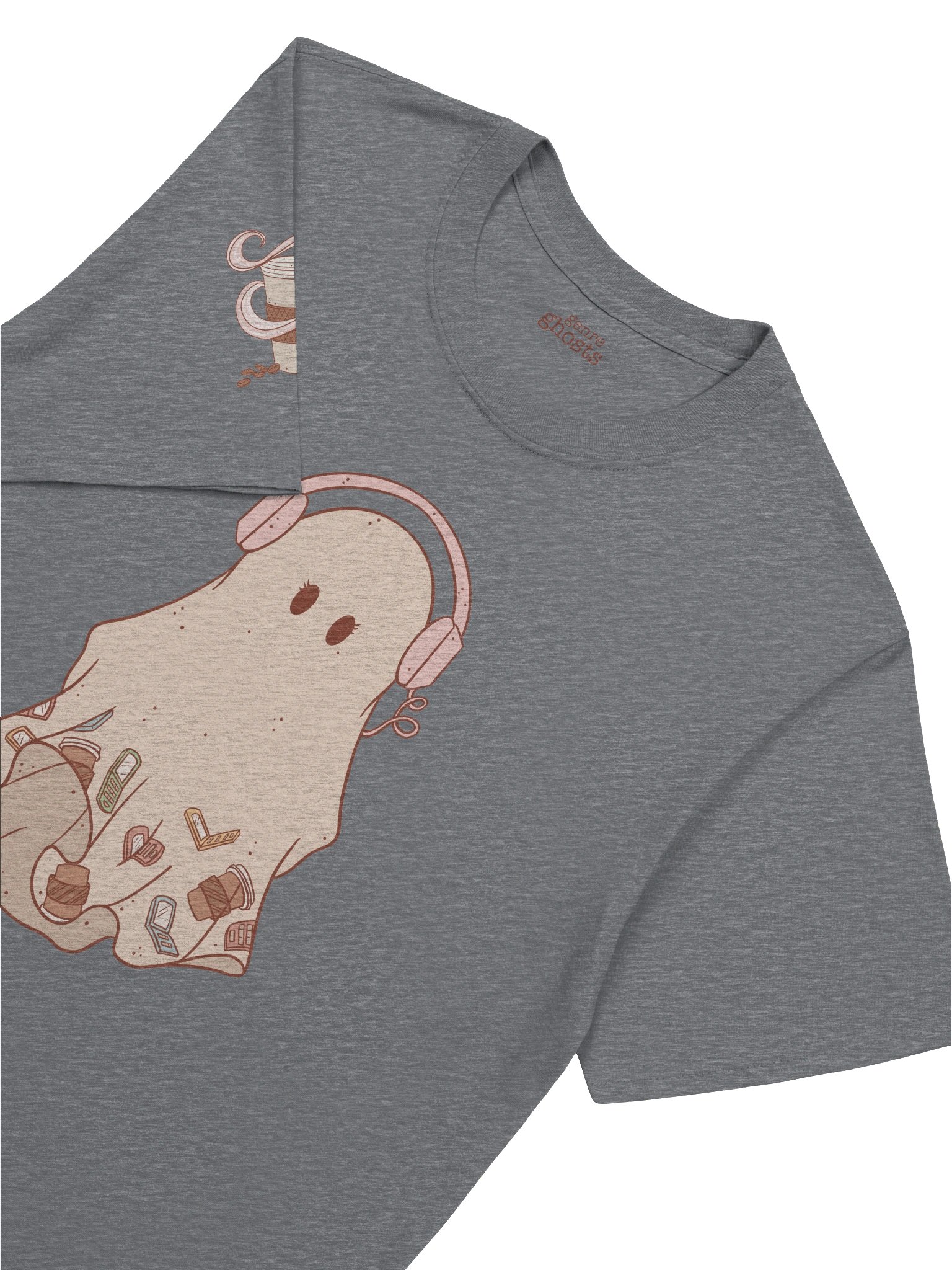 YA Genre Ghost Comfy Tee product image (3)