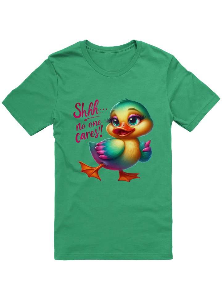 Rainbow Cartoon Duckling Graphic T-Shirt product image (1)