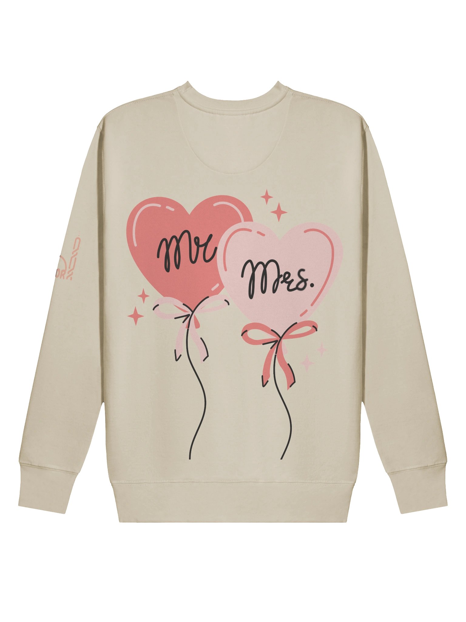 Just Married Wedding Day Original Americana Crew product image (5)