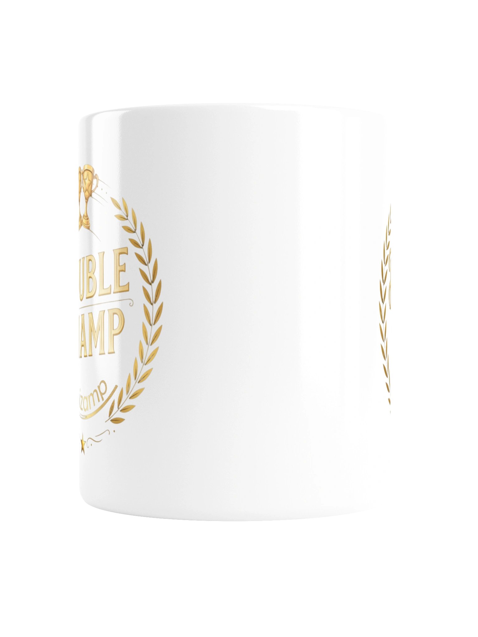 "Double Champ" Quizamp Mug - White (11oz) product image (2)