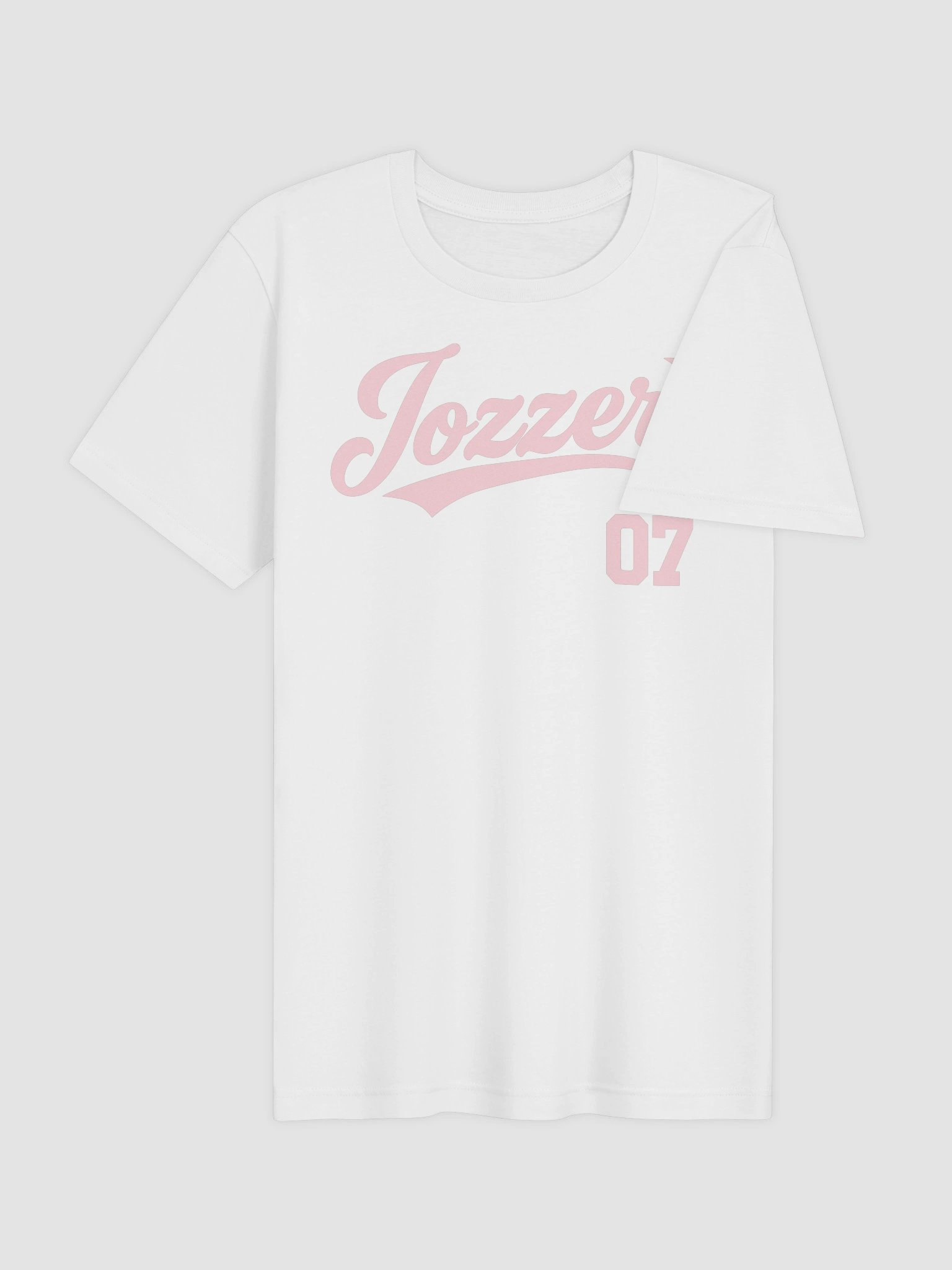 Jozzer Baseball Logo - Soft Tee [Pink] product image (4)