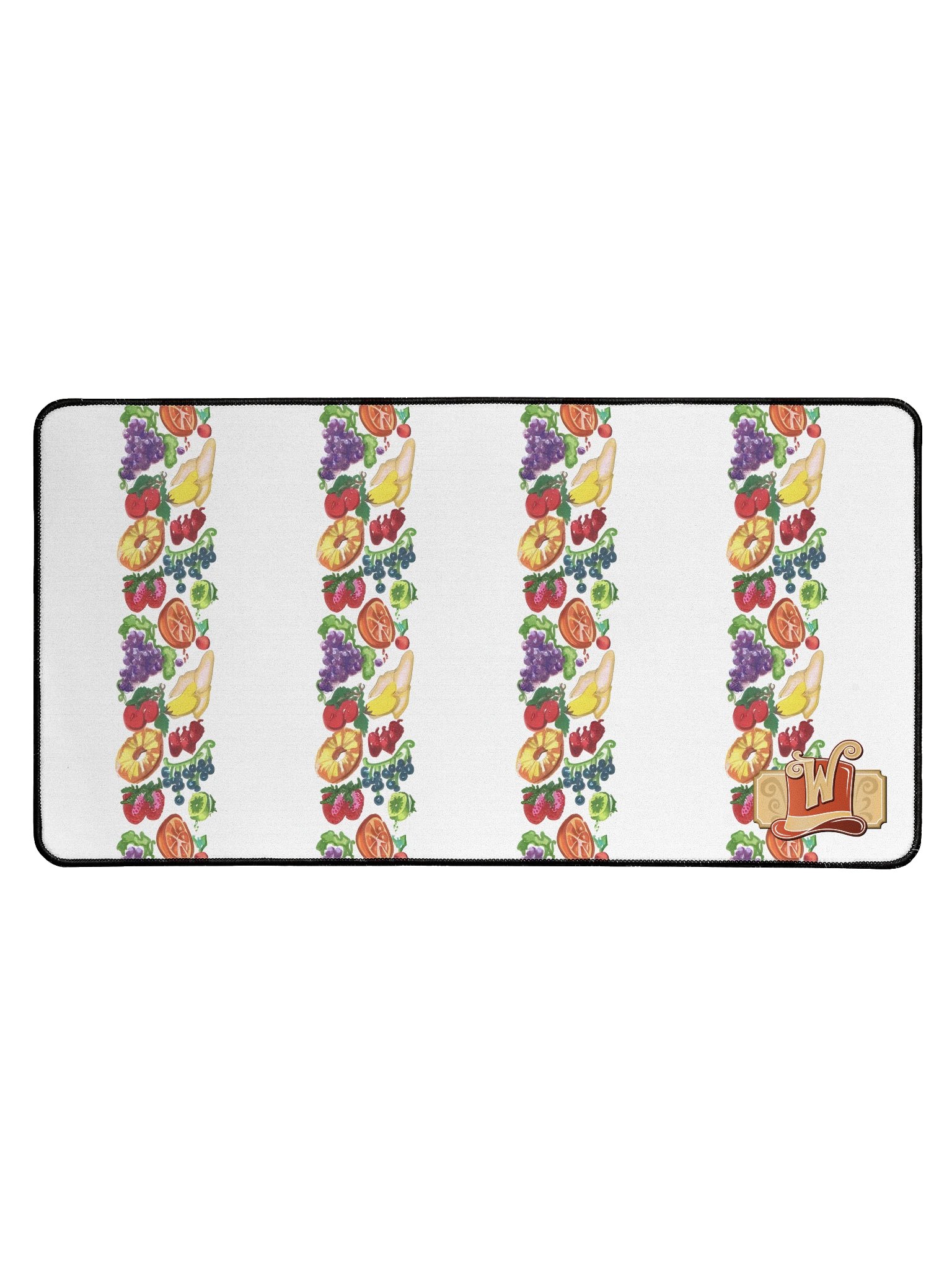 White Wonk Wallpaper Mousepad product image (1)