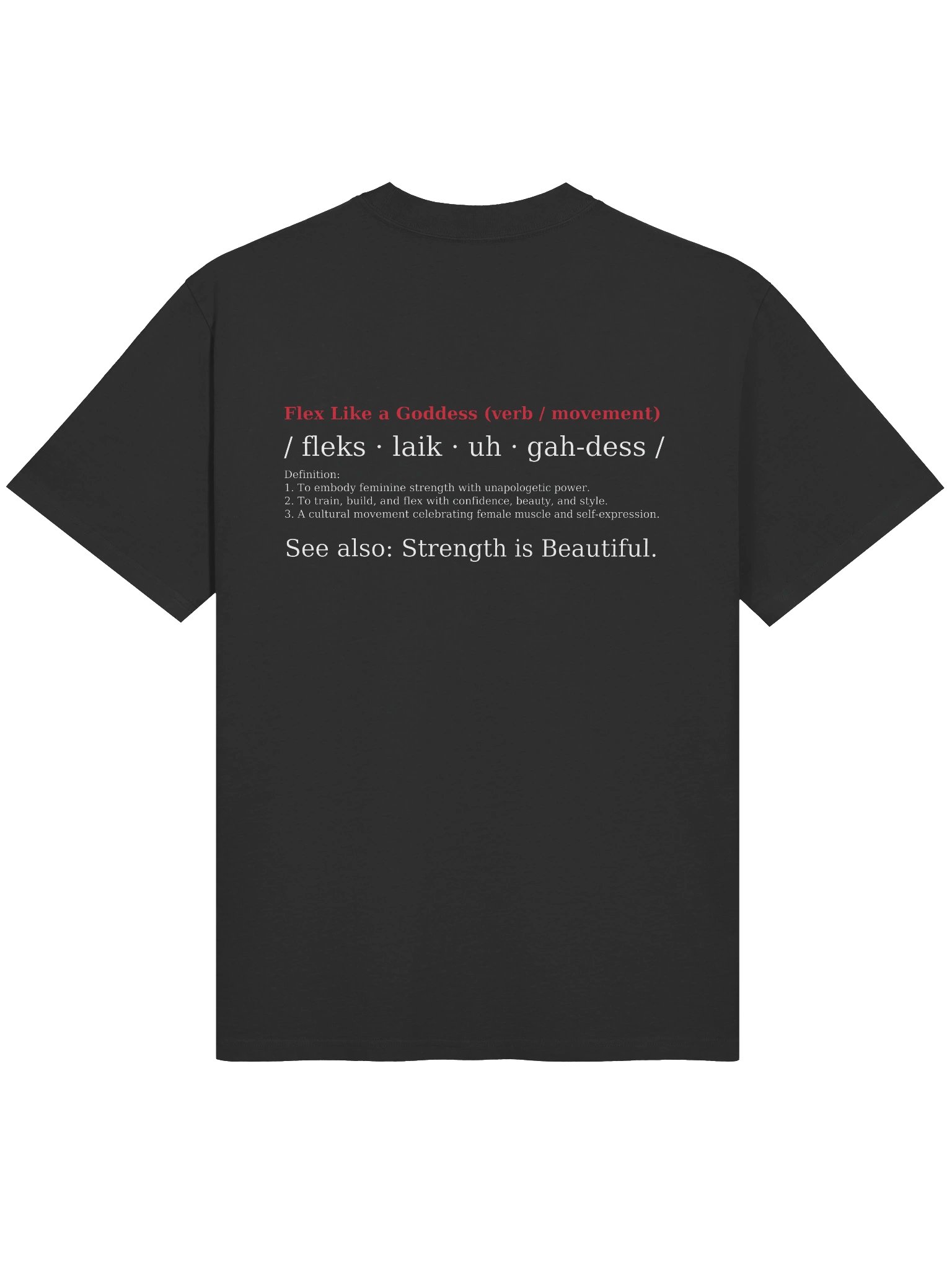 Flex Like a Goddess™ Signature Tee product image (4)