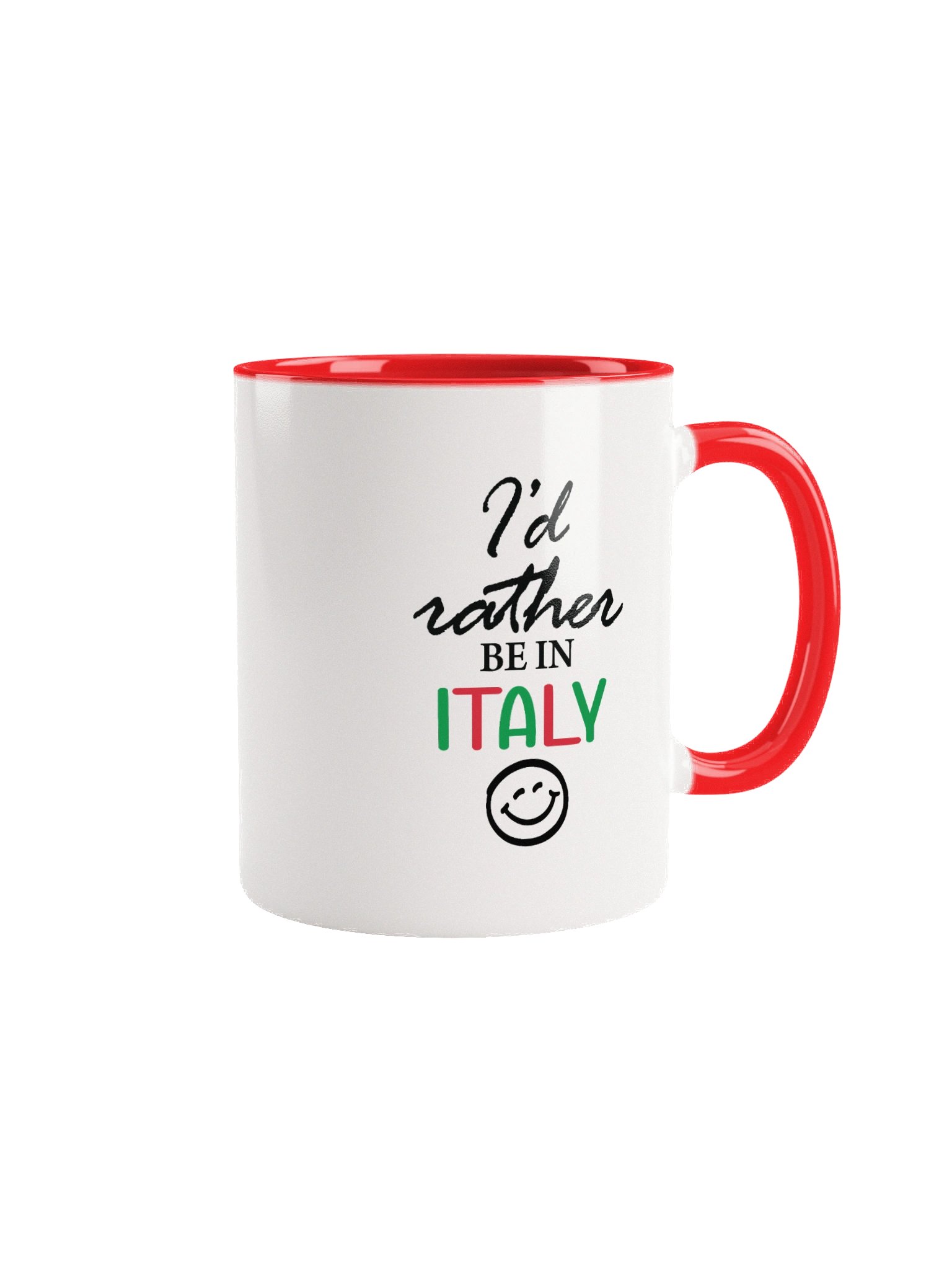 I'd Rather Be in Italy Mug (100% Ceramic) product image (3)