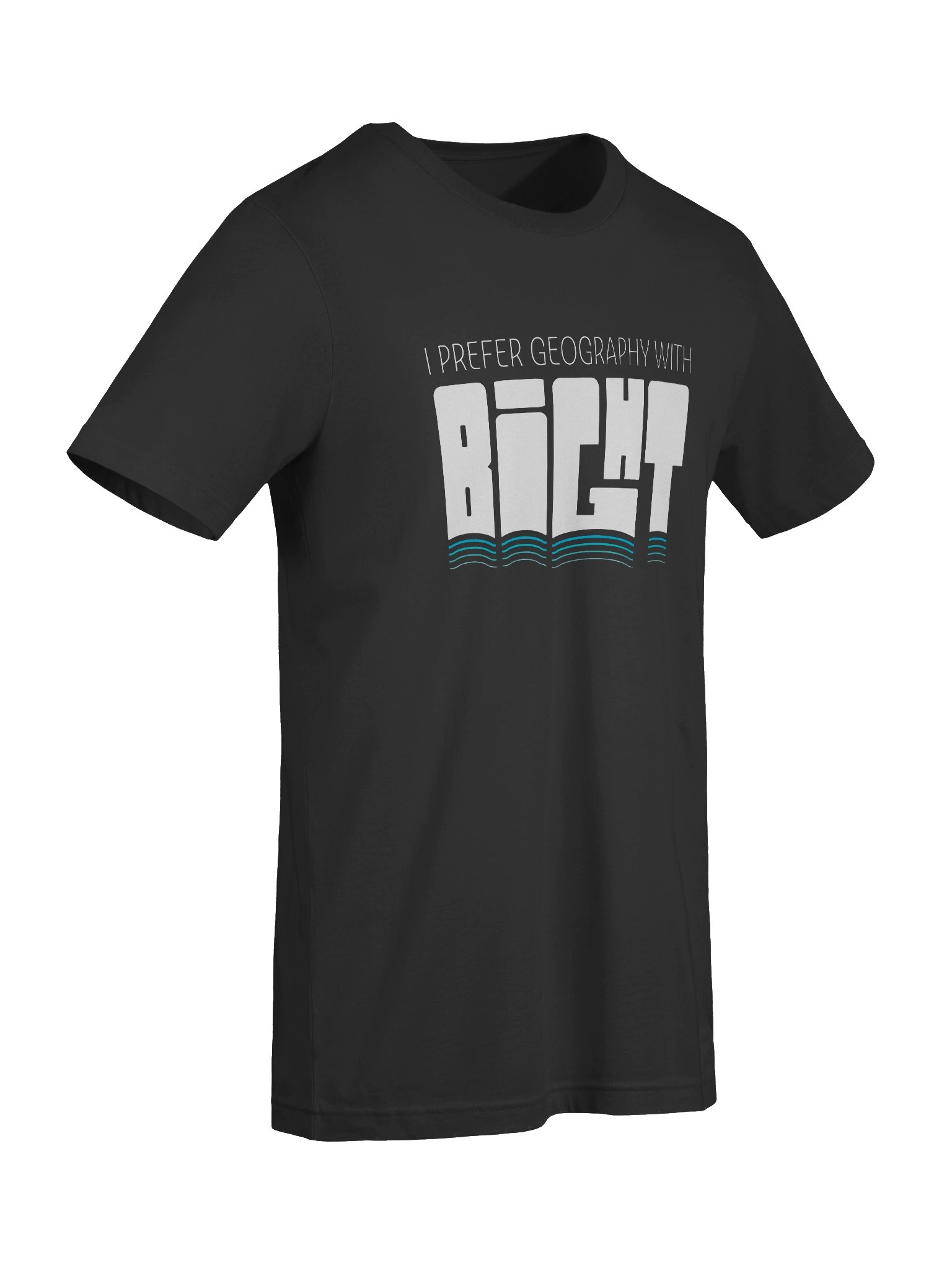 Geography With Bight Super Soft T-Shirt product image (5)