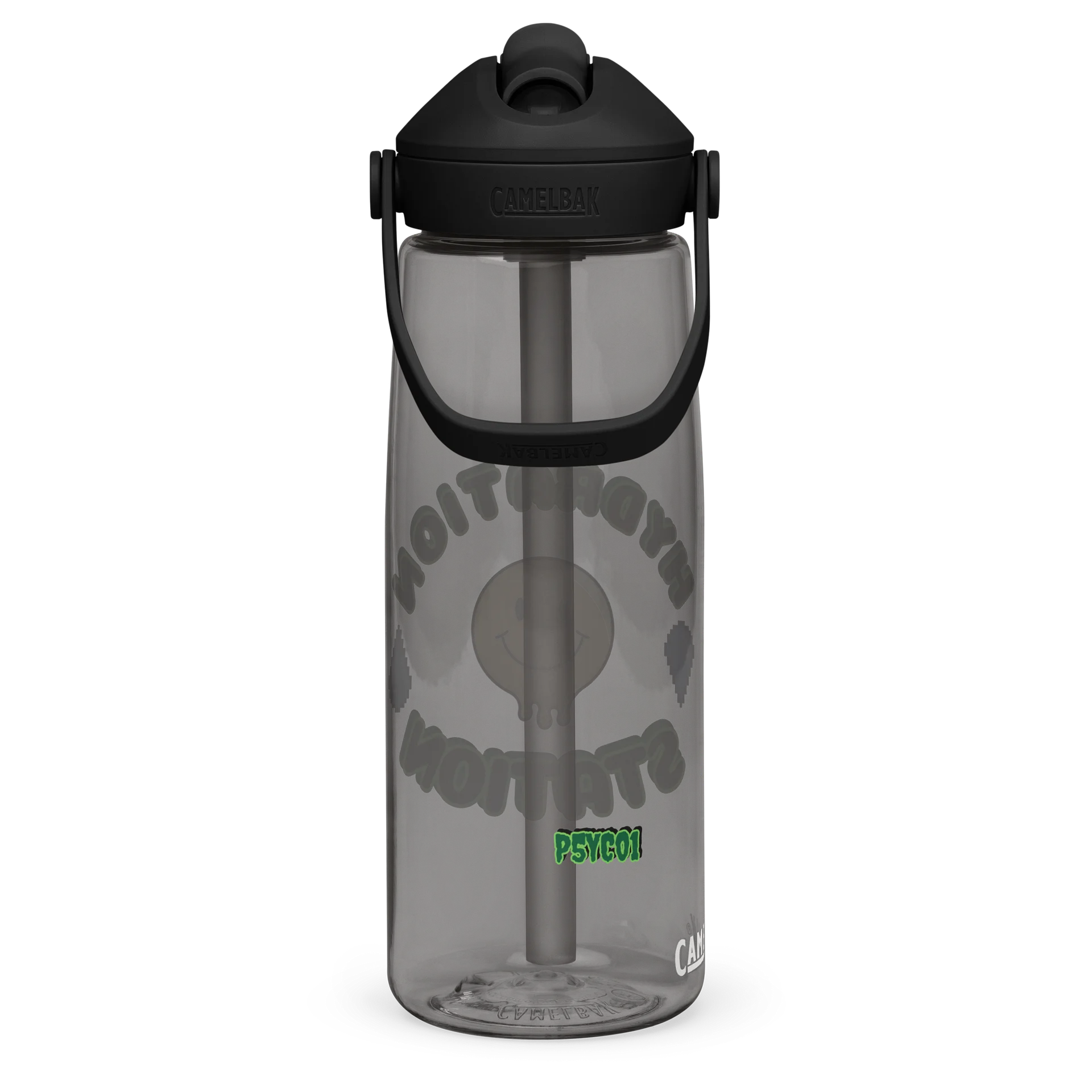 Thrive® Flip Straw: Hydration Station Edition (Black) product image (3)