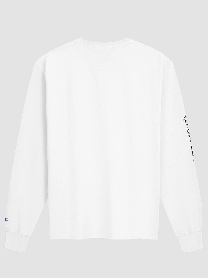 NOVYRRA Premium Long Sleeve T-Shirt | Outdoor Streetwear | Minimalist Mountain Sleeve Print | Vintage Graphic Unisex Shirt product image (2)