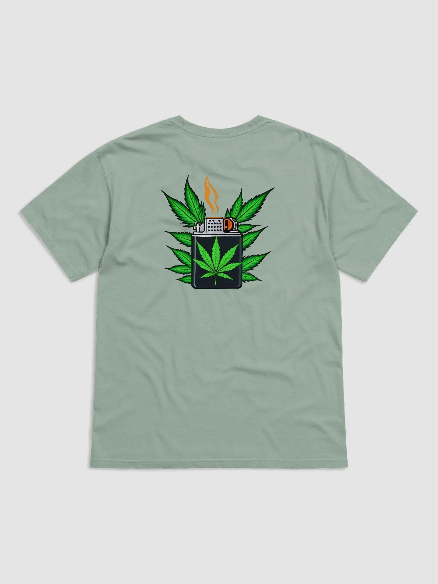 Cannabis Leaf Lighter oversized tshirts product image (2)