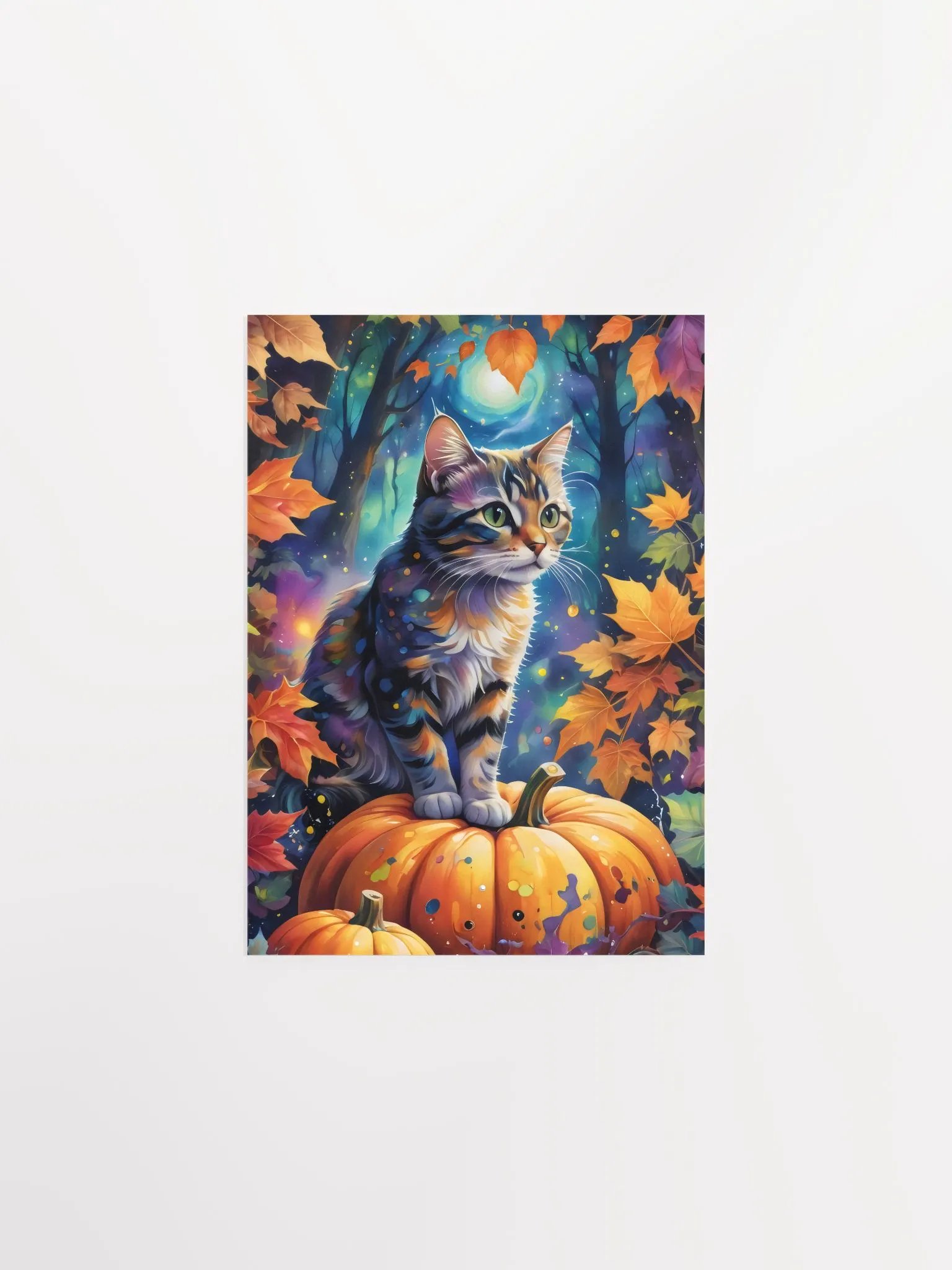Pumpkin Purrfection Poster product image (3)