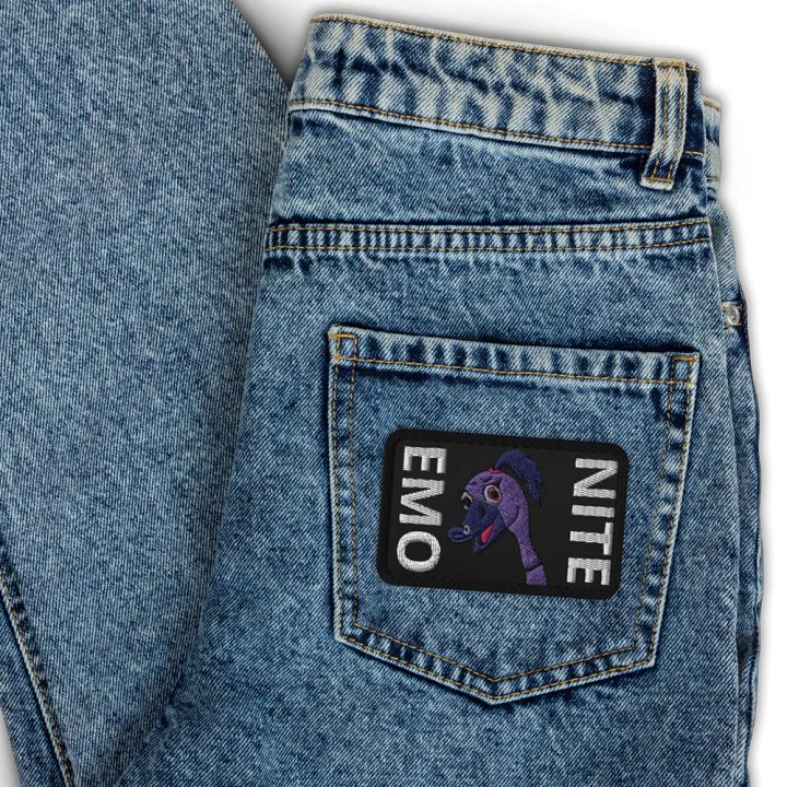 EMO NITE Grunge Goose Patch product image (2)
