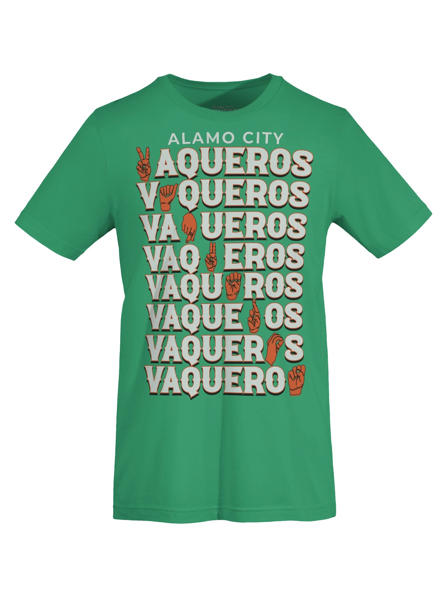 Alamo City Vaqueros Teal ASL Shirt product image (4)