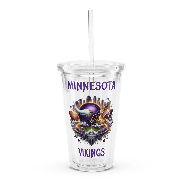 Minnesota Cityscape Clear Tumbler (16 oz) product image (1)