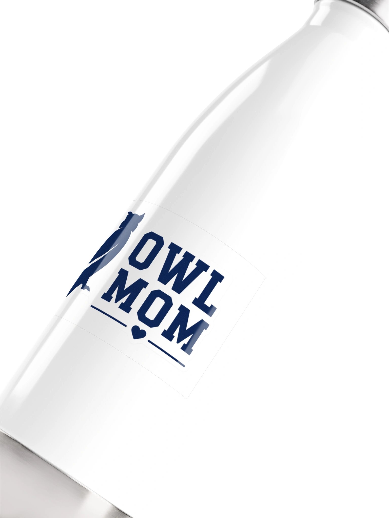 OWL MOM Owl Logo Water Bottle product image (5)