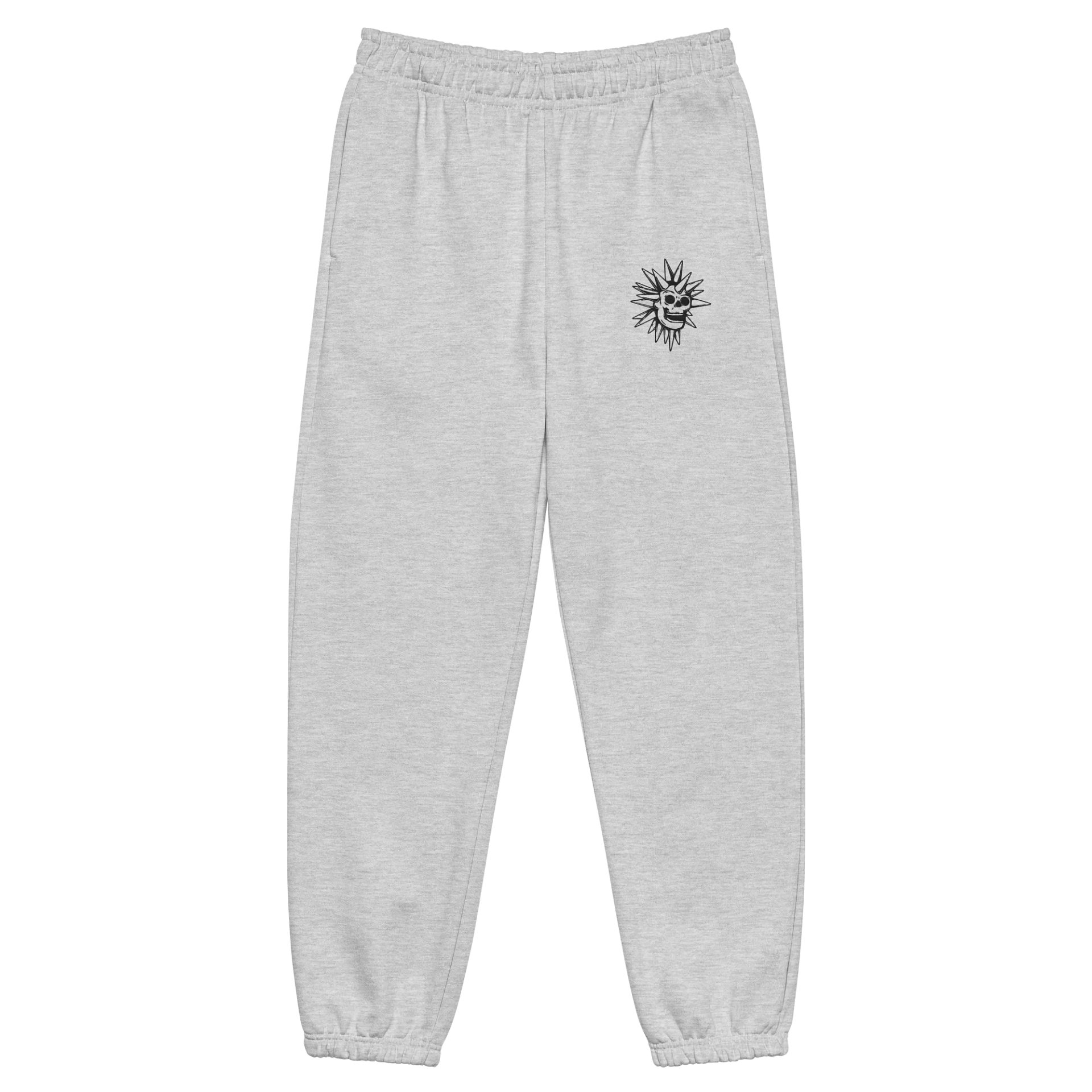 Embroidered Disco Skull Sweatpants - Light product image (2)