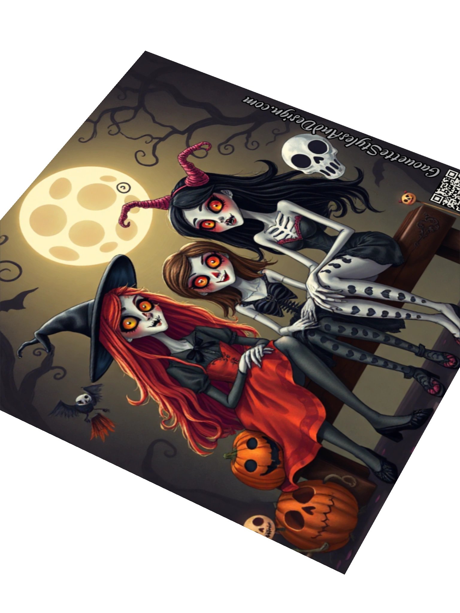 Whimsical Trio Kiss Cut Stickers product image (11)